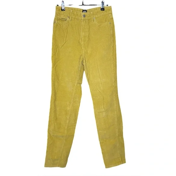 5/$25 Urban Outfitters‎ Mom High Rise Straight Leg Corduroy Pants Womens 26 - Picture 4 of 9
